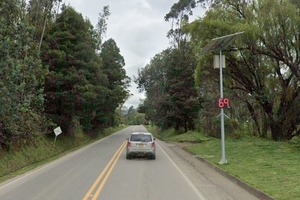 Radar de velocidad  Chiquinquirá / Saboya, Boyacá